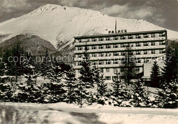 Novy Smokovec Neuschmecks SK Liecebny ustav Palace Vysoke Tatry Berghotel Winter