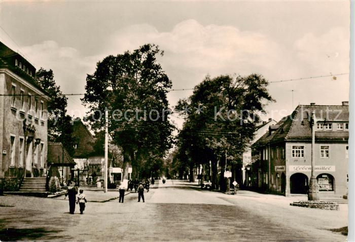 Moritzburg Sachsen Kaethe Kollwitz Platz und Ernst Thaelmann Allee