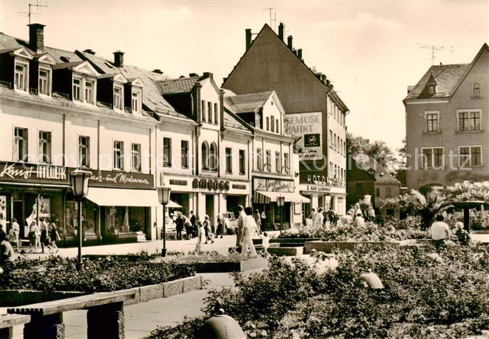 Aue  Sachsen Ortszentrum