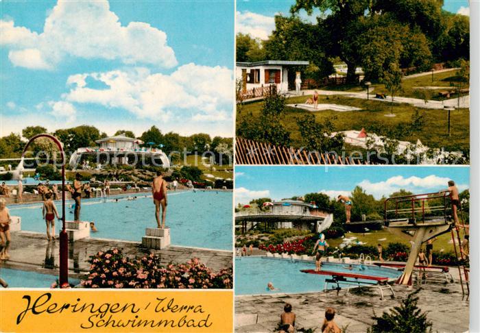Heringen  Werra Freibad Minigolf