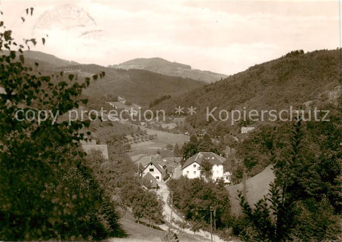 Ottenhoefen Schwarzwald Panorama mit AEG Ferienheim