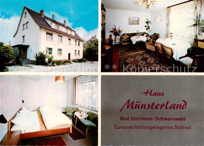 Bad Duerrheim Haus Muensterland Gaestezimmer