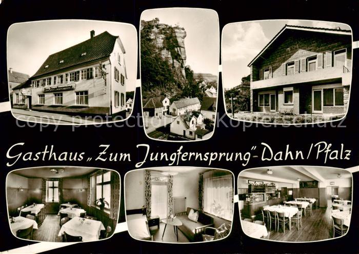 Dahn Gasthaus zum Jungfernsprung Restaurant Felsen