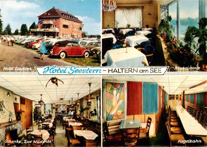 Haltern See Hotel Seestern Restaurant Klubzimmer Schenke Kegelbahn
