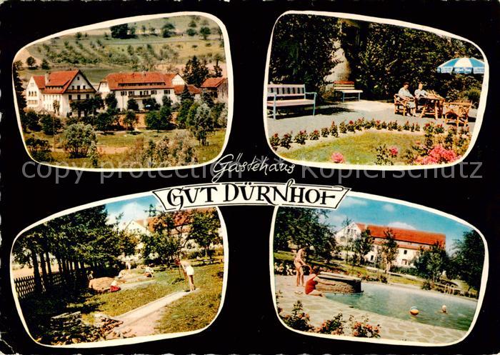 Rieneck Gaestehaus Gut Duernhof Minigolf Swimming Pool