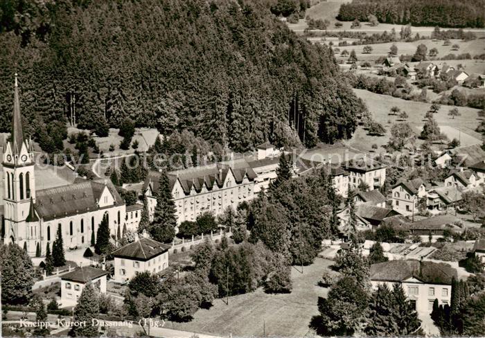 Dussnang TG Kneipp-Kurort Ansicht mit Kirche