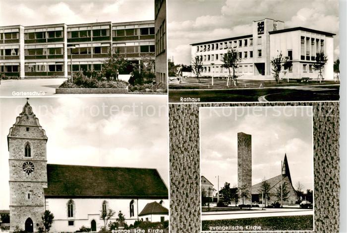 Wendlingen Neckar Gartenschule Rathaus Kirchen