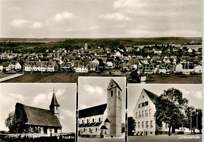 Wendlingen Neckar Panorama Kapelle Kirche Lindenschule