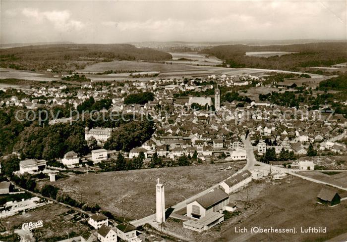 Lich Hessen Fliegeraufnahme