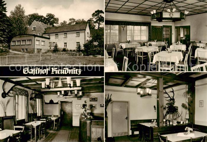 Dahlen  Sachsen Gasthof Reudnitz Gastraum