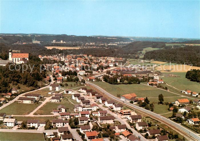 Baumburg Alz Fliegeraufnahme