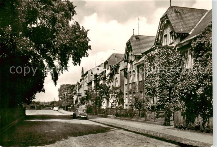 Neustrelitz Mecklenburg-Vorpommern Bahnhofstrasse in Alt-Strelitz