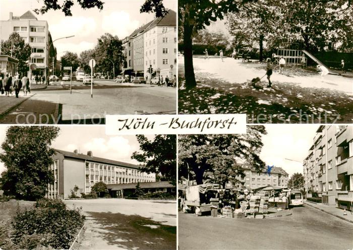 Buchforst Koeln Ortszentrum Kinderspielplatz Markt