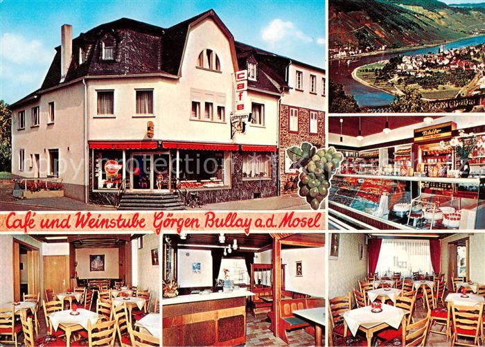 Bullay Mosel Cafe Weinstube Goergen Panorama