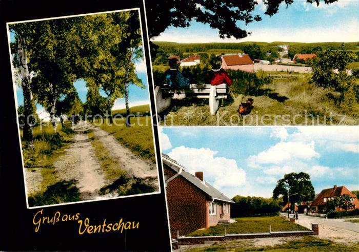 Ventschau Tosterglope Landschaftspanorama Dorfansichten