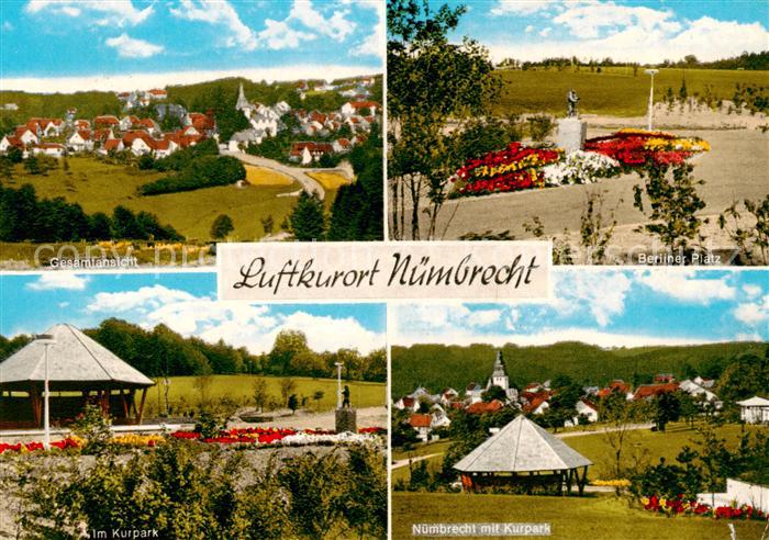 Nuembrecht Gesamtansicht Berliner Platz Denkmal Kurpark