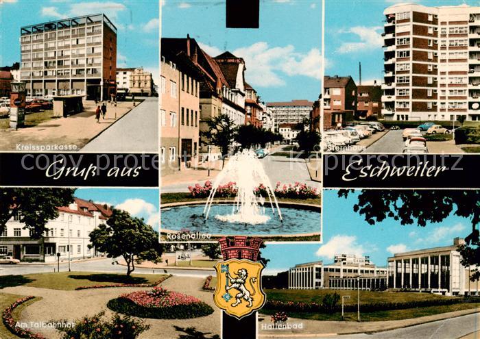 Eschweiler Rheinland Kreissparkasse Rosenallee Sternhaus Hochhaus Am Talbahnhof