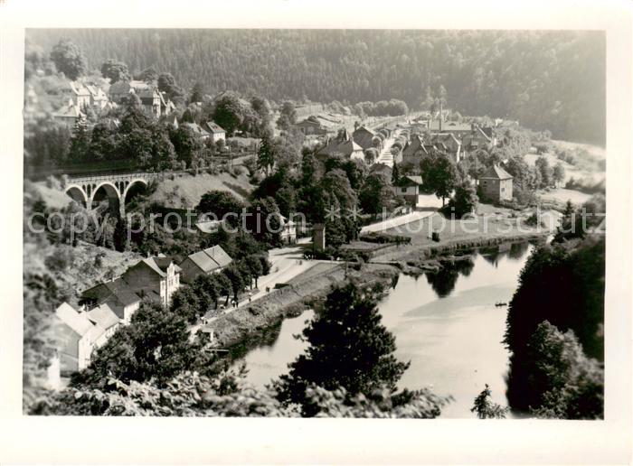Ziegenrueck Thueringen Panorama Blick vom Schlossberg