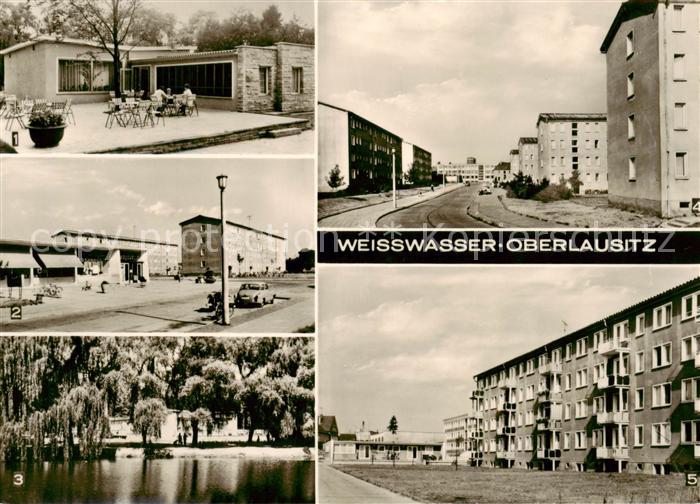 Weisswasser Oberlausitz Konsum-Tierpark-Cafe Wohnkomplex Kaufhalle Humboldtstras