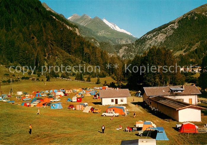 Heiligenblut Kaernten AT Glockner-Campingplatz Alpen