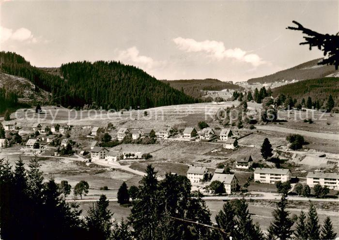 Lenzkirch Hochschwarzwald BW Panorama heilklimatischer Kurort Haldenweg