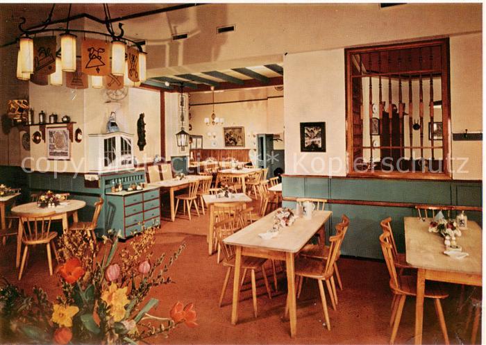 BREMEN  CITY Loewenbraeu Gaststaette Muenchner Kindl Gastraum