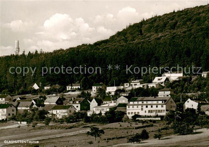 Glashuetten  Taunus Ansicht mit Hotel Pension Weisses Ross