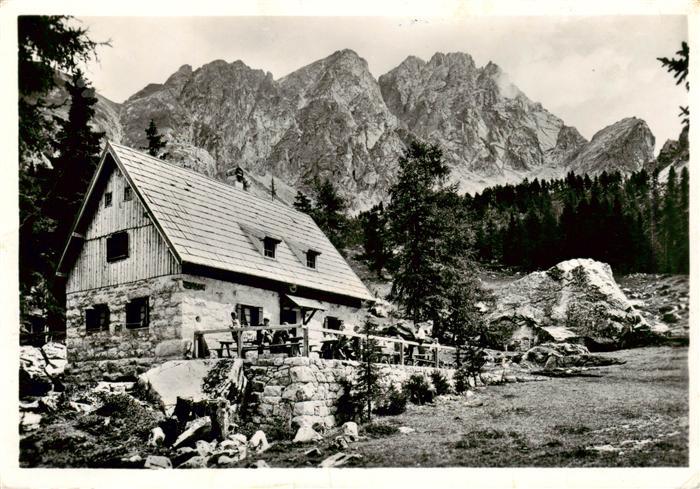 Ifingerhuette Rifugio Picco Ivigna 1815m Meran Berghuette Sarntaler Alpen