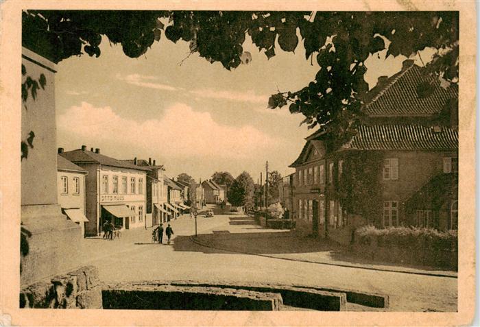 Ahrensboek Ostholstein Blick in die Ploener Strasse