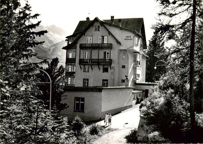 Arosa GR Gaestehaus Pension Haus Herwig