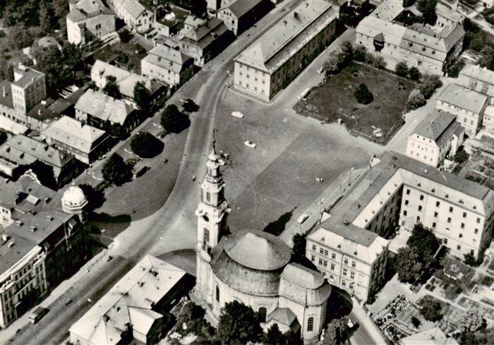 Novy Bor Haida CZ Stadtzentrum Kirche