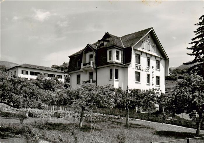 Clarens Montreux VD Pension Villa Victoria Ferienheim der Stadtmission