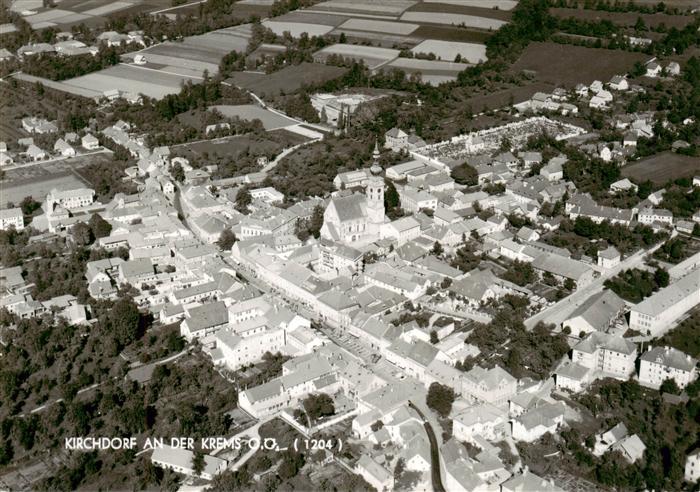 Kirchdorf Krems Fliegeraufnahme