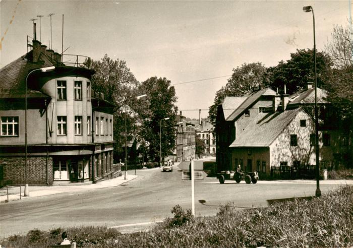 Vejprty Weipert CZ Ortszentrum Hauptstrasse