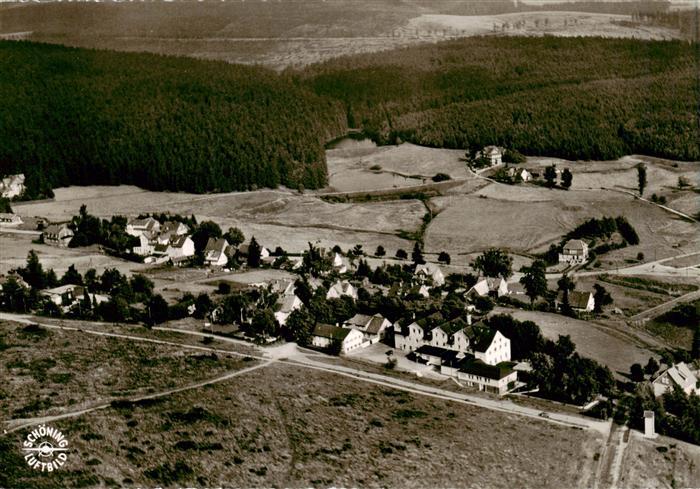 Hahnenklee-Bockswiese Harz Fliegeraufnahme