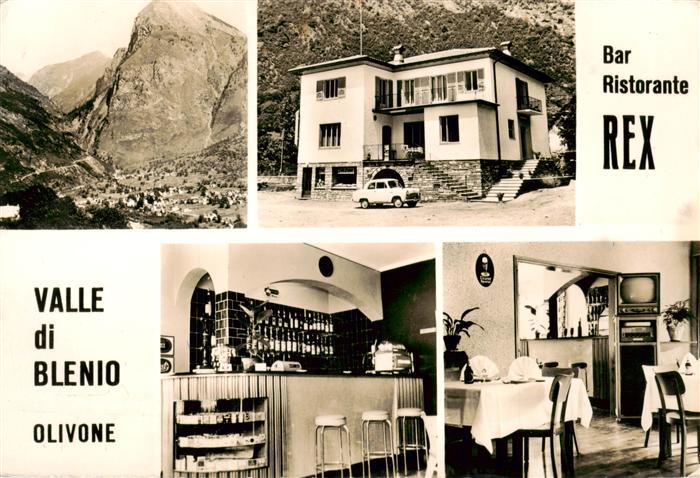 Olivone TI Bar e Ristorante Rex Panorama Valle di Blenio