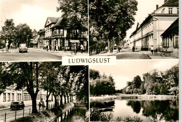 Ludwigslust Hotel Mecklenburger Hof Kanalstrasse Schlosspark Teich