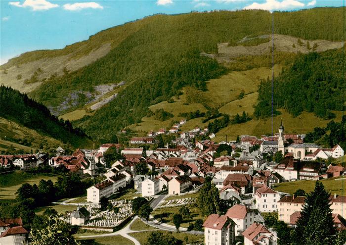 Todtnau Schwarzwald BW Panorama Luftkurort im Schwarzwald