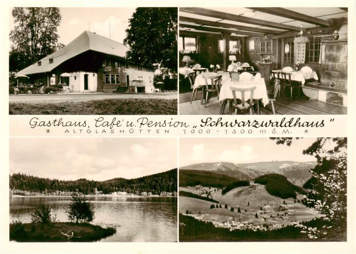 Altglashuetten Gasthaus Cafe Pension Schwarzwaldhaus Windgfaellweiher Landschaft