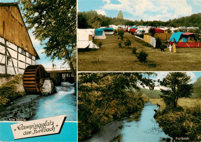 Stukenbrock Campingplatz am Furlbach Wasserrad