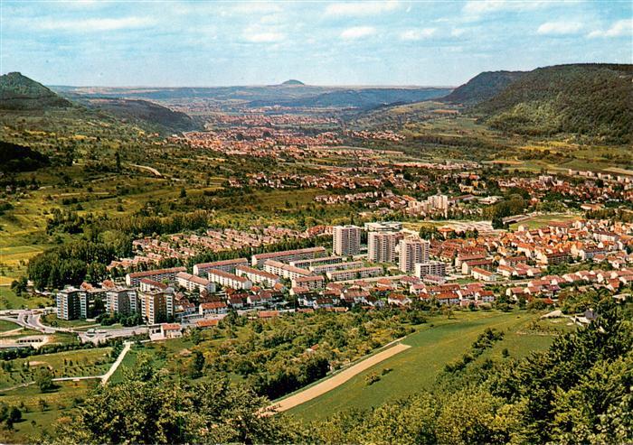 Geislingen  Steige Panorama Fuenftaelerstadt ueberkinger Strasse Altenstadt