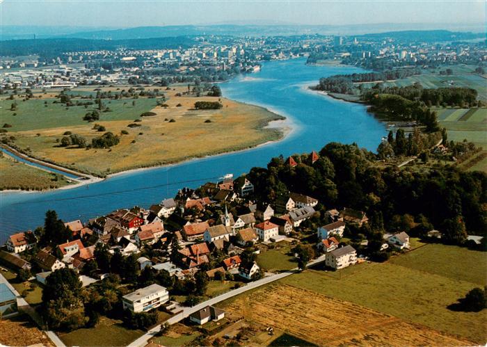 Gottlieben mit Rhein Kreuzlingen und Konstanz
