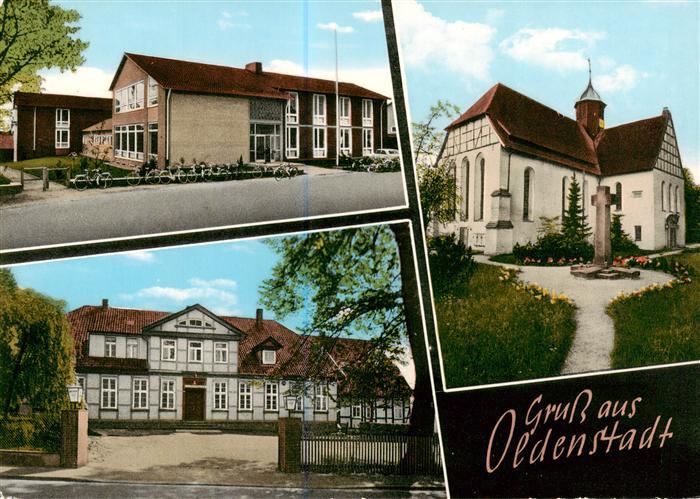 Oldenstadt Schule Gebaeude Kirche