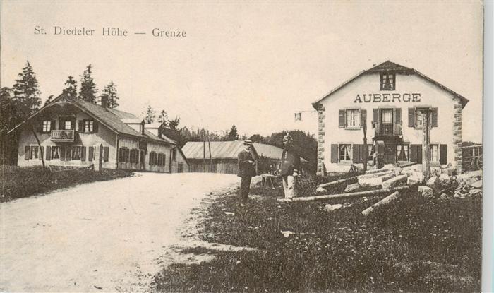St Diedeler Hoehe Grenze Pension Auberge
