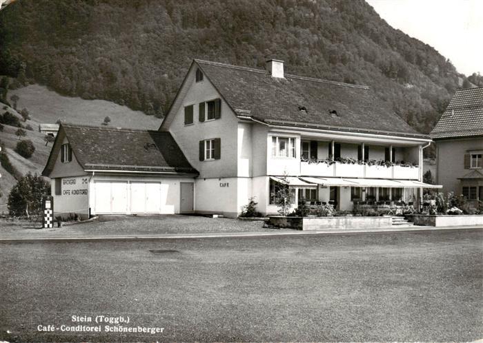 Stein Toggenburg SG Cafe Conditorei Schoenenberger