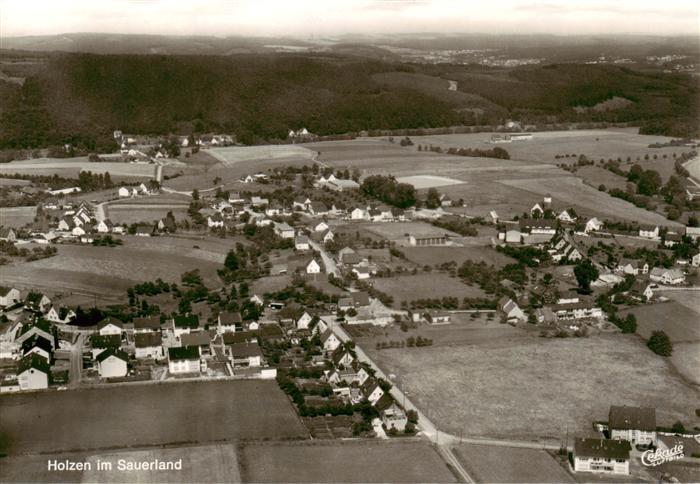 Holzen Arnsberg Sauerland Fliegeraufnahme