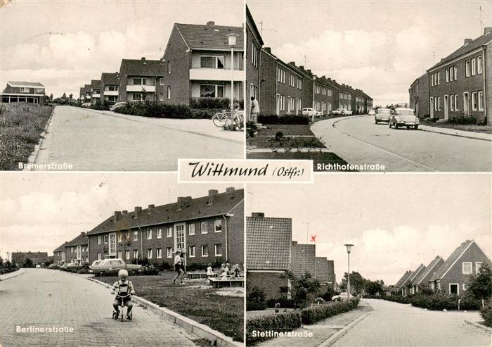 Wittmund Wohnsiedlungen Bremerstrasse Richthofenstrasse Stettinerstrasse Berline