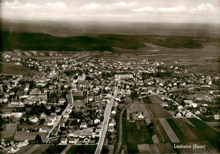 Losheim Saar See Fliegeraufnahme