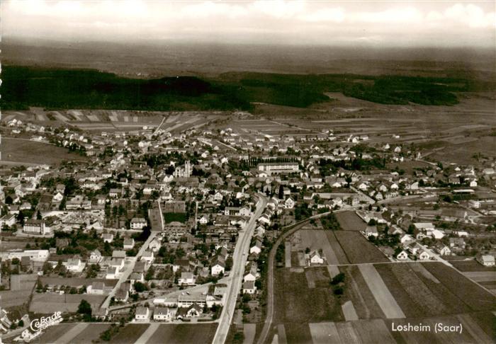 Losheim Saar See Fliegeraufnahme