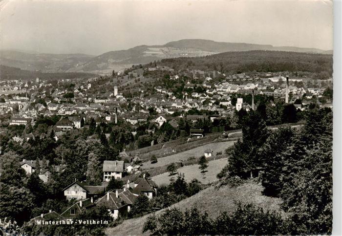 Veltheim Winterthur ZH Stadtpanorama